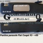 Pantina / aletta parasole Fiat Coupè 93 > 00