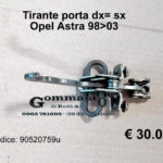 Tirante  porta dx/sx Opel Astra G 98>03