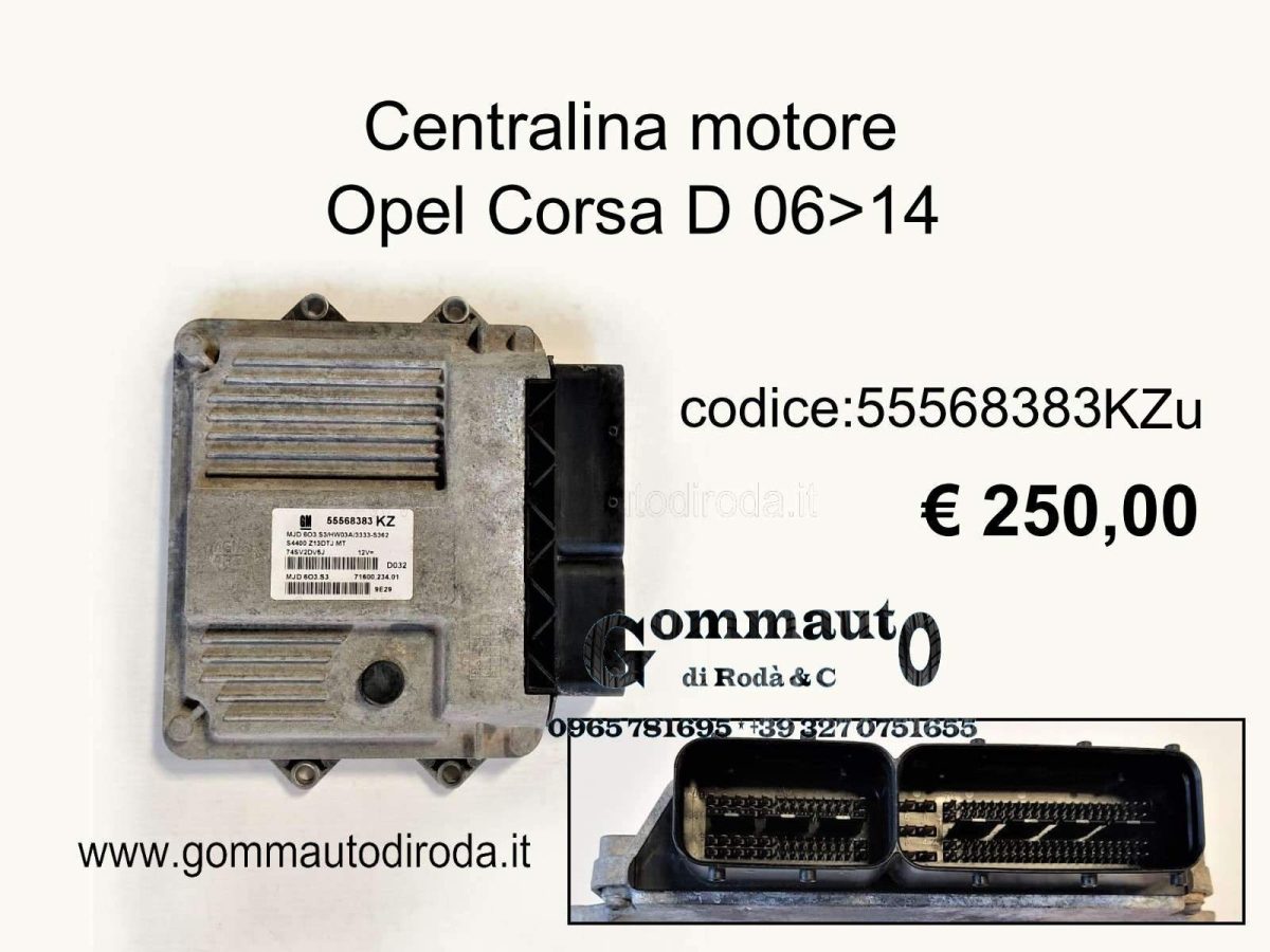 Motorsteuergerät Reset OPEL CORSA D 1.3 CDTI 75ps Z13dtj 55568383 KZ