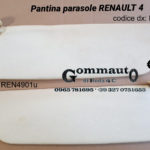 Pantina/aletta parasole Dx/Sx Renault 4