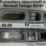 Pulsantiera alzacristalli anteriore sx Renault Twingo 93>97