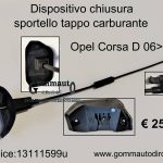 Dispositivo chiusura sportello tappo carburante Opel Corsa D