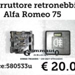 Interruttore retronebbia Alfa Romeo 75