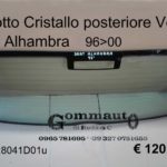 Lunotto Cristallo posteriore Verde Seat Alhambra 96>00