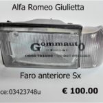 Faro anteriore Sx Alfa Romeo Giulietta 81>
