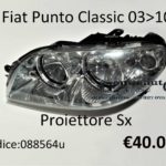 Proiettore Sx Fiat Punto Classic 03>10