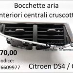 Bocchette aria anteriori centrali cruscotto Citroen DS4/C4 11>18
