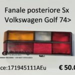 Fanale posteriore Sx Volkswagen Golf 74>
