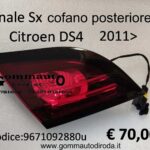 Fanale Sx cofano post. Citroen DS4 11>18