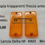 Coppia trasparenti frecce anteriori Lancia Delta HF 4WD 86>