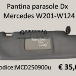 Pantina/ aletta parasole Dx Mercedes W 201-W 124