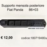 Supporto mensola post. Fiat Panda 86>03