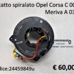 Contatto spiralato Opel Corsa C-Meriva A