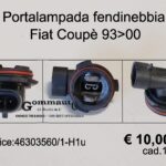 Portalampada fendinebbia Fiat Coupè 93>00