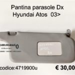 Pantina aletta parasole Dx Hyundai Atos 2003>