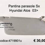 Pantina aletta parasole Sx Hyundai Atos  2003>