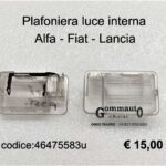 Plafoniera luce interna Alfa Fiat Lancia