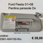 Pantina/aletta parasole Dx Ford Fiesta 01>08