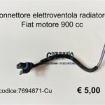 Connettore elettroventola Fiat mot.900cc