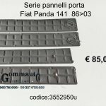 Serie pannelli porta Fiat Panda 141