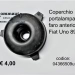 Coperchio portalampada faro Fiat Uno II