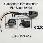 Connettore faro anteriore Fiat Uno II