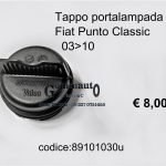 Tappo portalampada faro Fiat Punto Classic