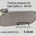 Pantina parasole Sx Opel Zafira A