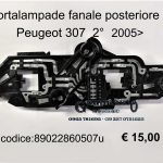 Portalampade fanale post. Dx Peugeot 307