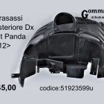 Parasassi posteriore Dx Fiat Panda 2012>