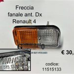 Freccia fanale anteriore Dx Renault 4