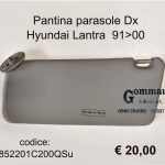 Pantina parasole Dx Hyundai Lantra 91>00