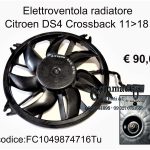 Elettroventola radiatore Citroen DS4