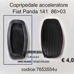 Copripedale acceleratore Fiat Panda 141