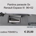 Pantina parasole Sx Renault Espace 96>02