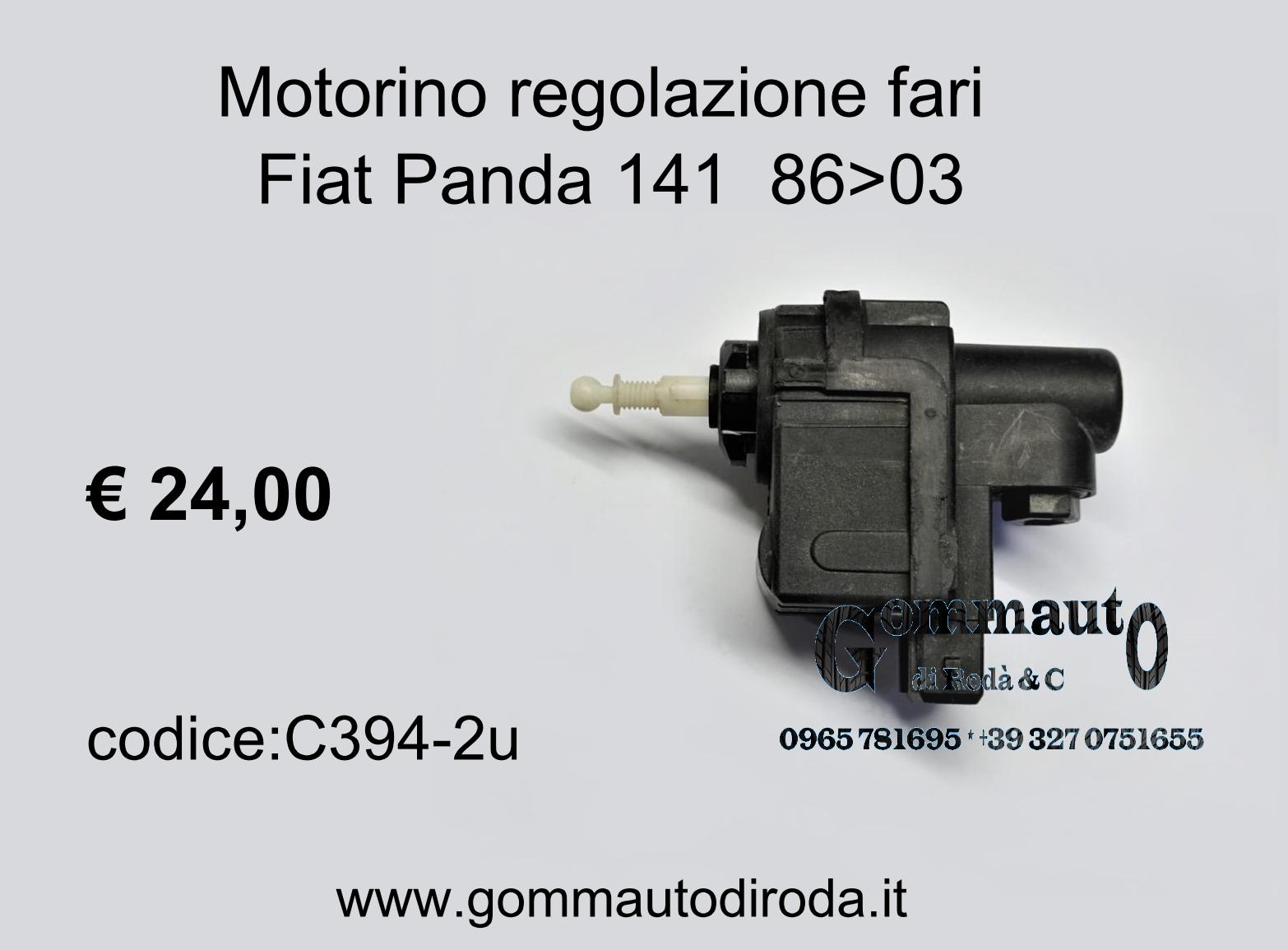 Motorino regolazione fari Fiat Panda 141