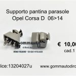 Supporto pantina parasole Opel Corsa D