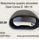 Mascherina quadro strumenti Opel Corsa D