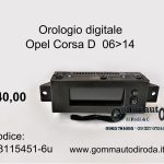 Orologio digitale Opel Corsa D 06>14