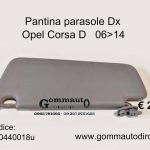 Pantina parasole Dx Opel Corsa D 06>14