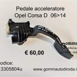 Pedale acceleratore Opel Corsa D 06>14