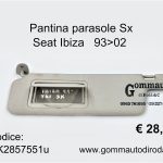 Pantina parasole Sx Seat Ibiza 93>02