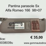 Pantina parasole Sx Alfa Romeo 166 98>07