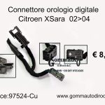 Connettore orologio digitale Citroen XSara 02>04