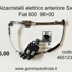 Alzacristalli elettrico ant. Sx Fiat 600