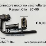 Connettore motorino vaschetta tergi Renault Clio