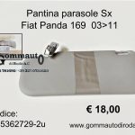 Pantina parasole Sx Fiat Panda 169 03>11