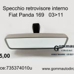 Specchio retrovisore interno Fiat Panda 169