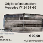 Griglia cofano anteriore Mercedes W124