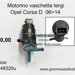 Motorino vaschetta tergi Opel Corsa D 06>14